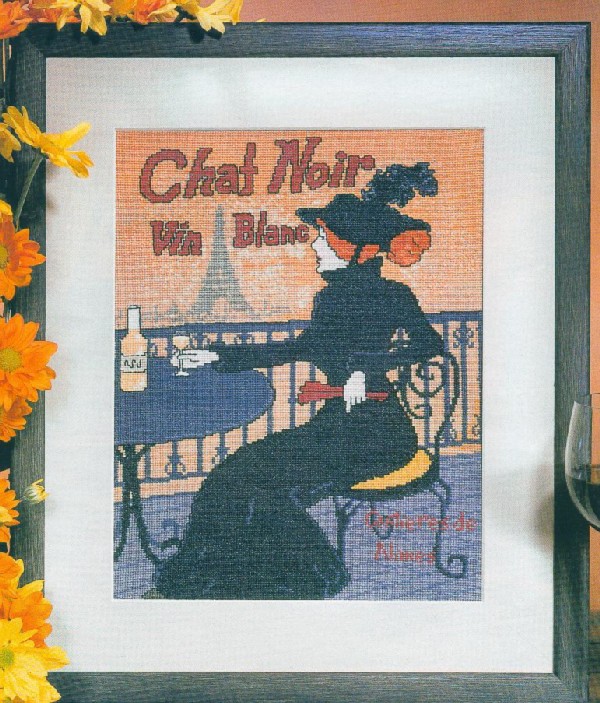 25. Chat noir. Vive la France!