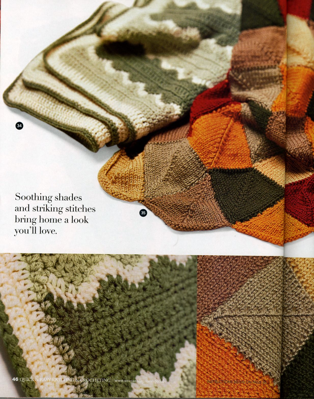 34-35.jpg. Журнал - вязание, крючок