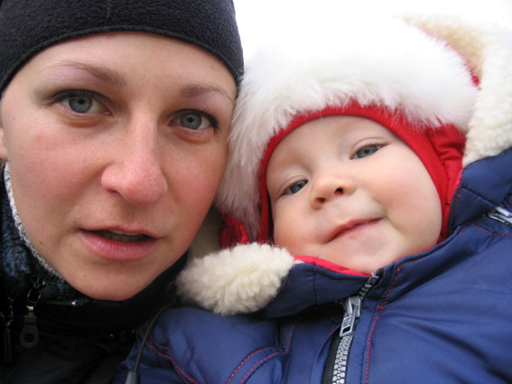 Светлана М. и Елизавета. 2004