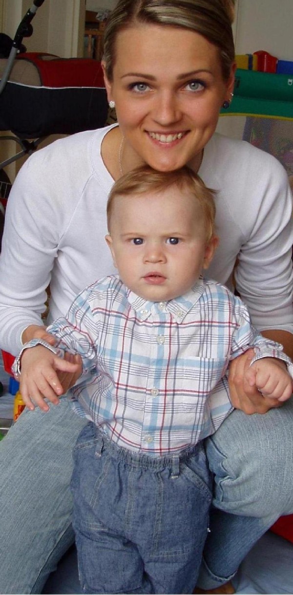 Катя М. и Никита. 2004