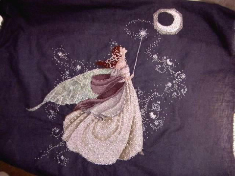 Очень темно-синий. Фон для Fairy Moon