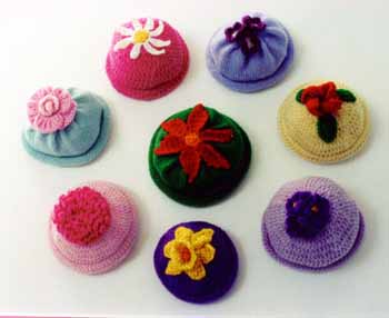 Фруктово-ягодные и другие забавные шапочки