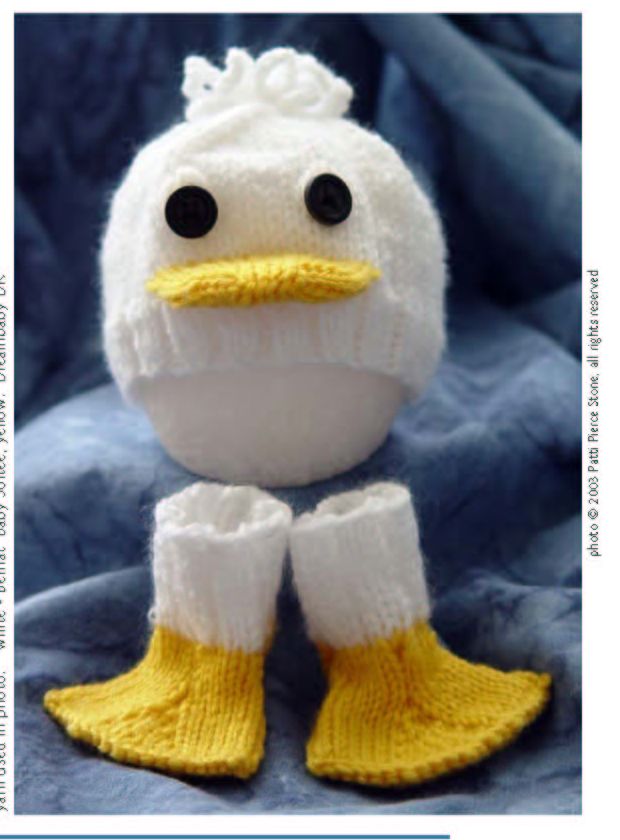 Шапка-утенок и носочки-ножки. Фруктово-ягодные и другие забавные шапочки