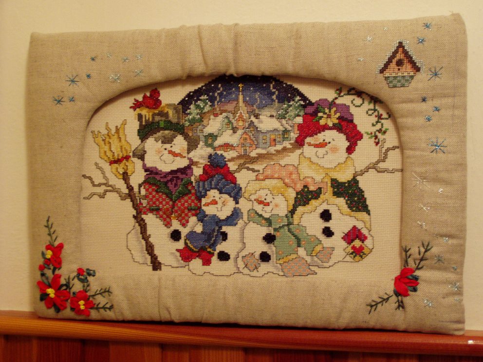 Наша семейка. вышивка