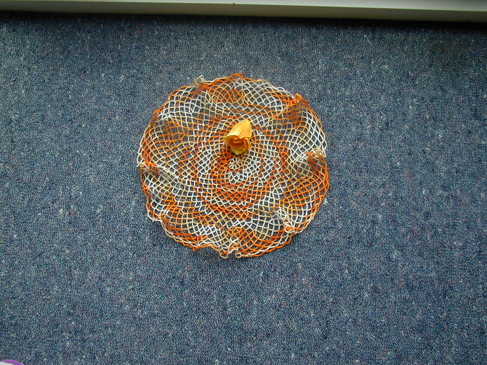 салфетка под вазу. Мои работы