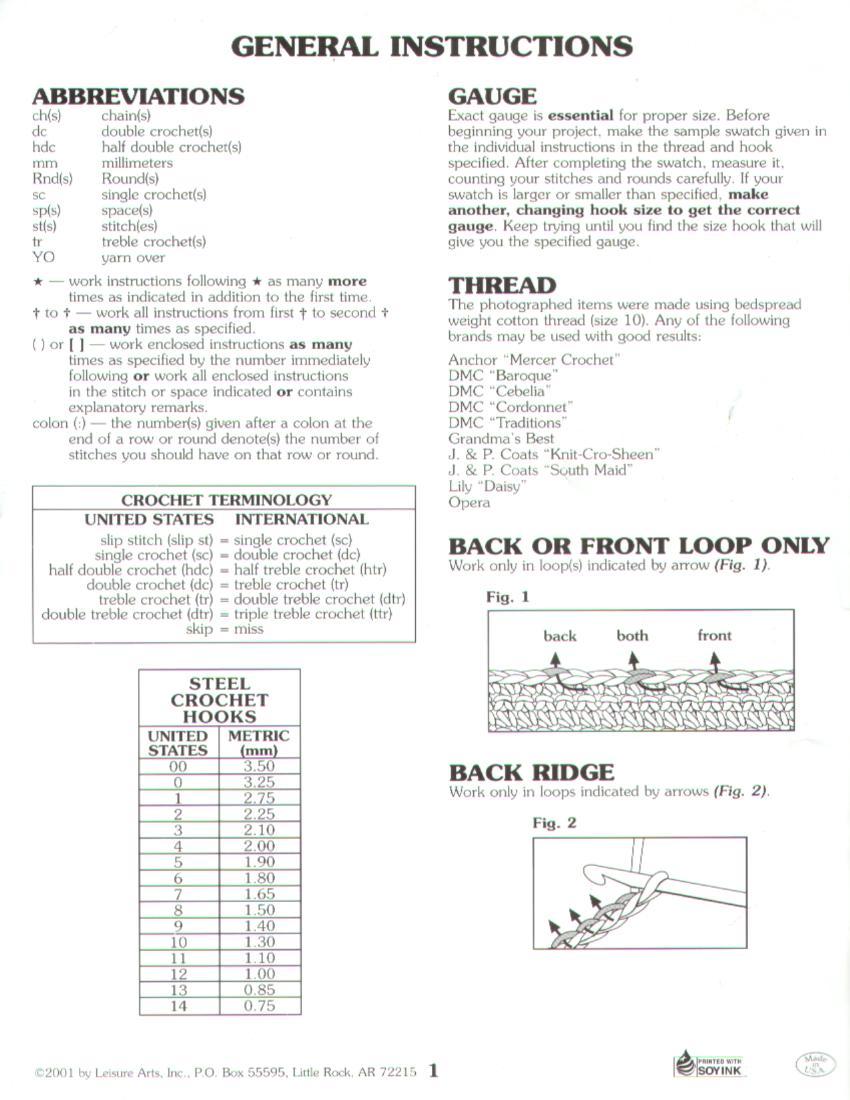 стр 1. Пинетки-журнал с описаниями