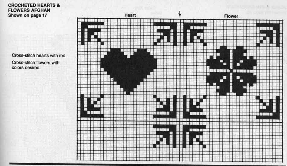 17-Hearts,-Flowers-Afghan.jpg. Схемы