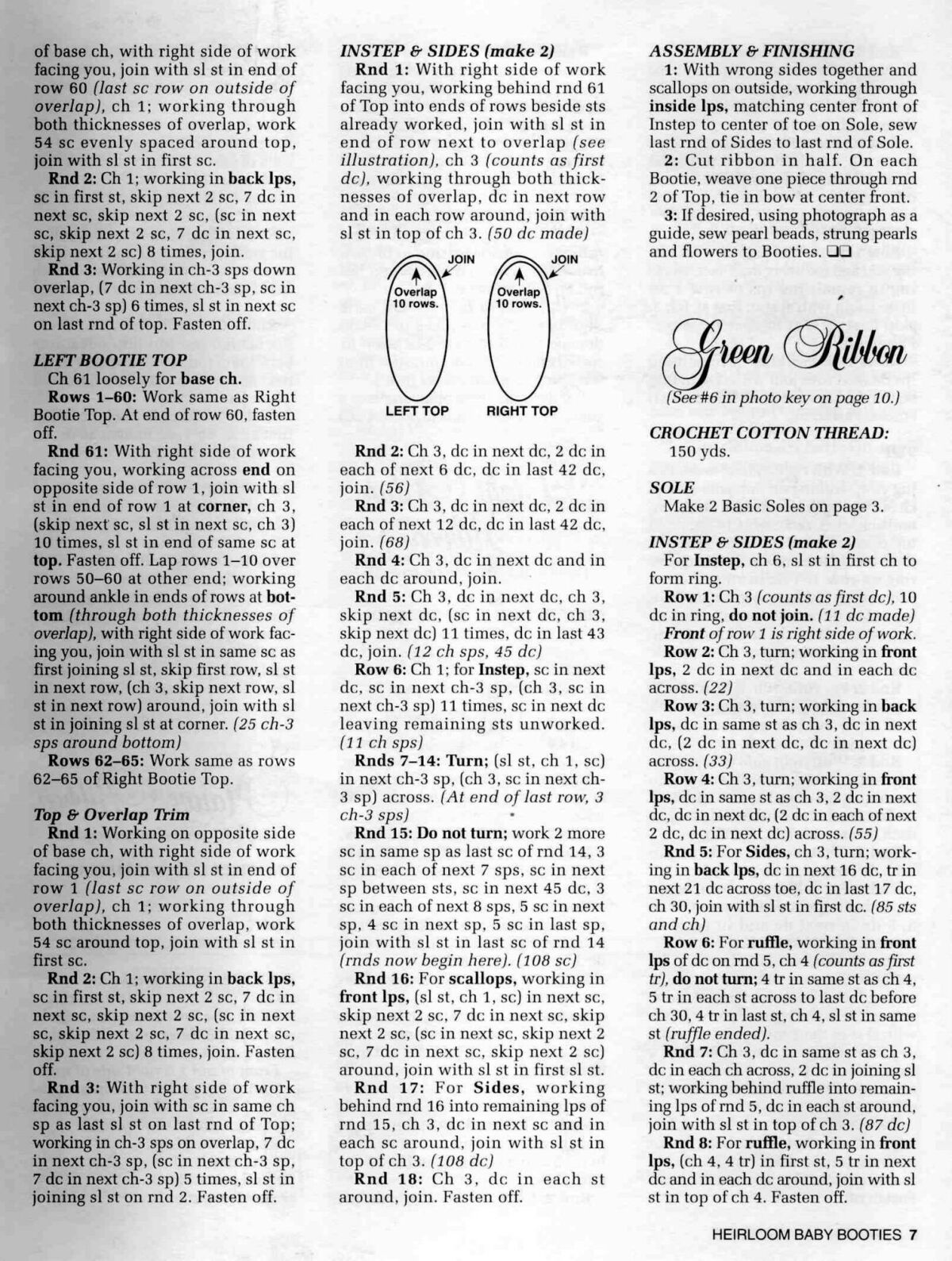 стр 26. Пинетки-журнал с описаниями