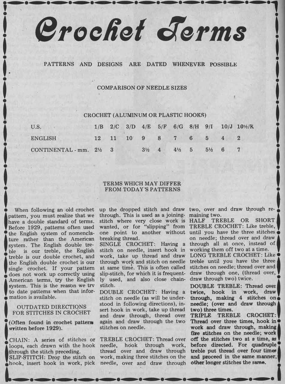 Обозначения. Крючковый журнал Лето 1980