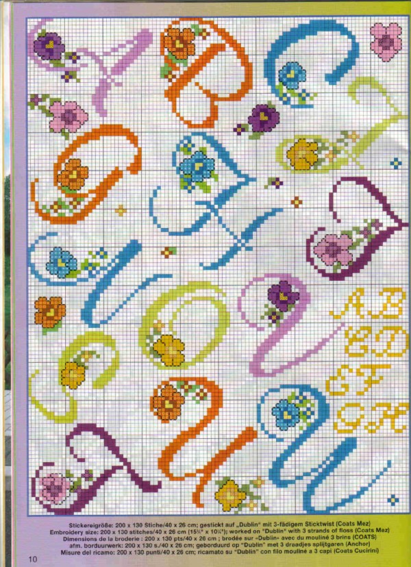 9. Anna Spezial Cross stitch
