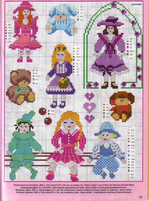 32. Anna Spezial Cross stitch