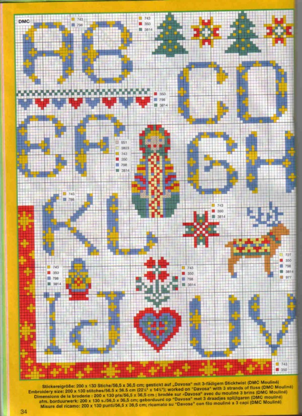 33. Anna Spezial Cross stitch