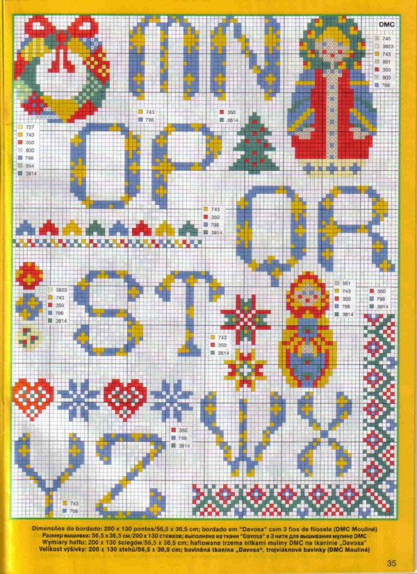 34. Anna Spezial Cross stitch