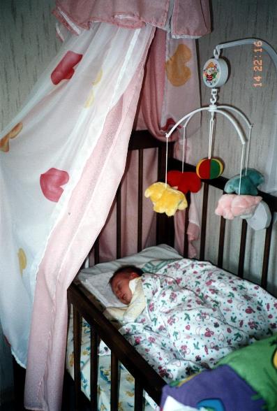 Опять Нася спит. Мы с Насей