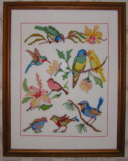 Птички.. Оформление моих работ