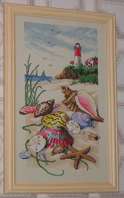 После отлива.. Оформление моих работ