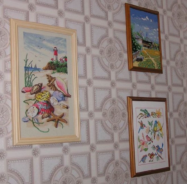 Выставка :-). Оформление моих работ