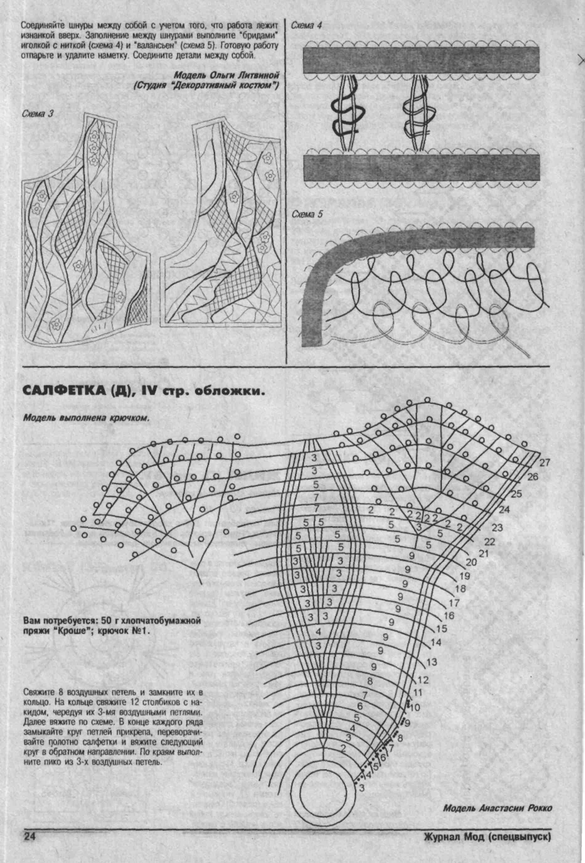 Журнал мод - бисер