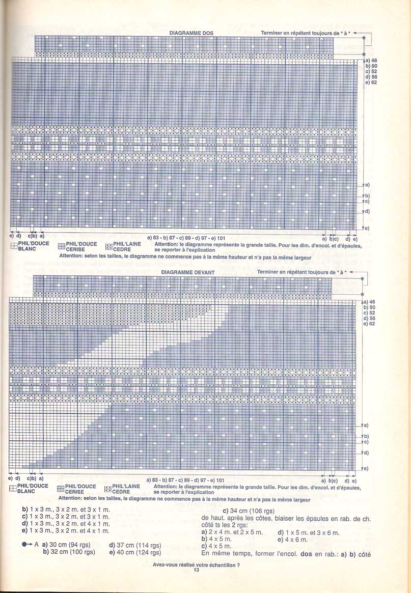PHILDAR детский зима 1996 француз