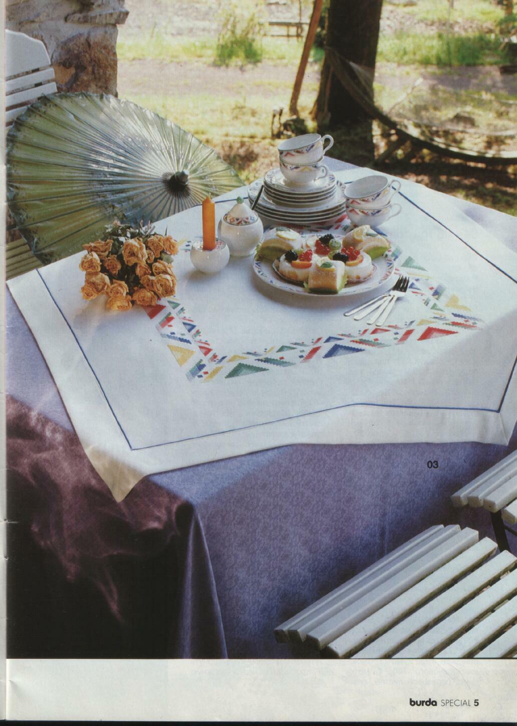 Burda вышивка крестом 04/1996