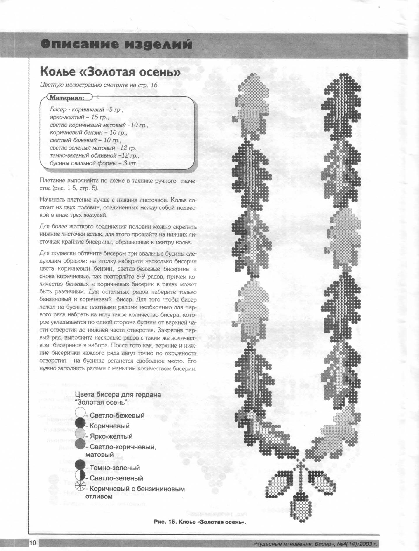 Чудесные мгновения - бисер 2003_04(14) 