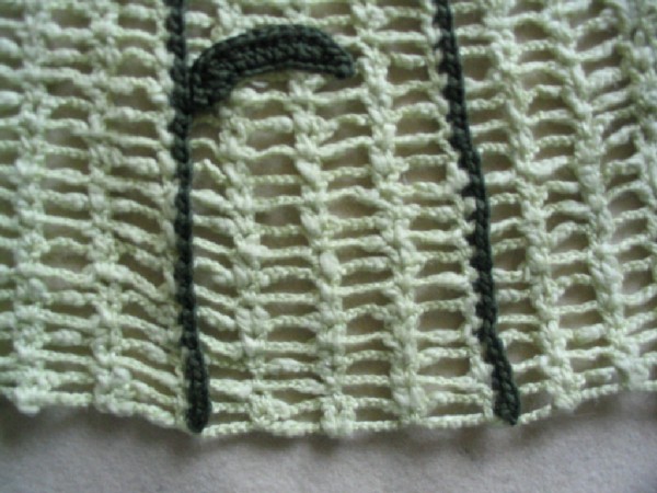 Начала с низа. Хвастушка (крючком)