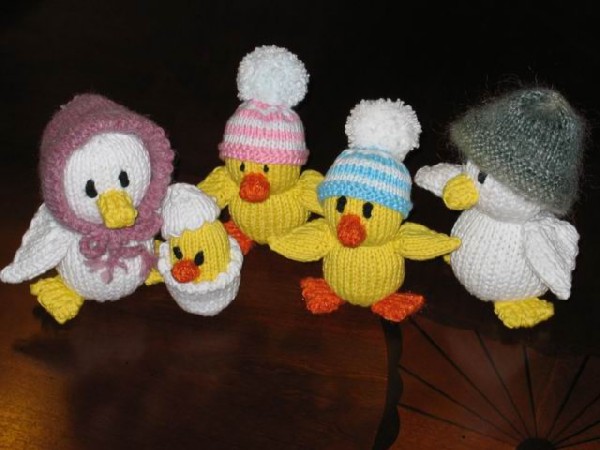 Утиное семейство. Игрушки