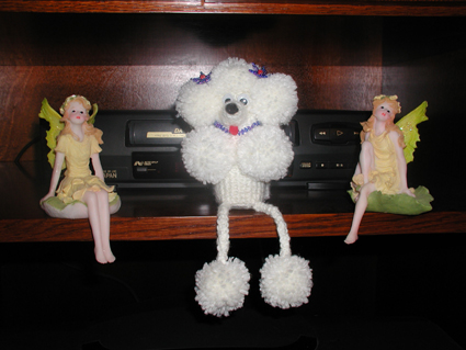 белый пудель