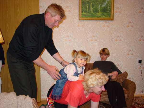  Бабушка -лошадка. May holidays