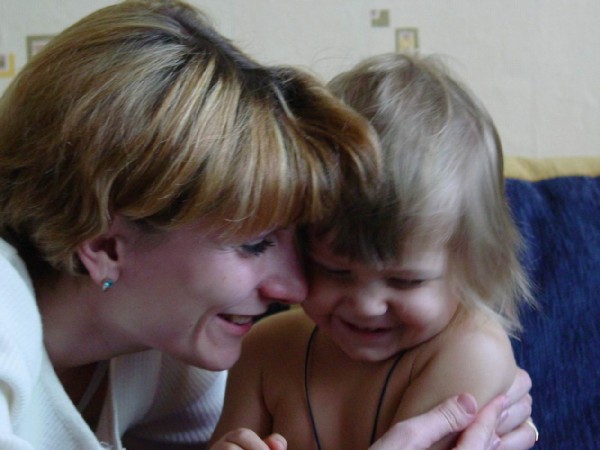 С мамой. May holidays