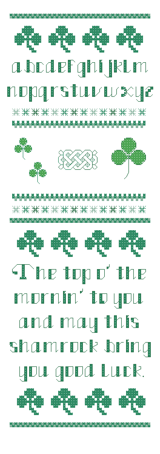 stpatssampler_large. St. Patrick's Day Shamrock Sampler