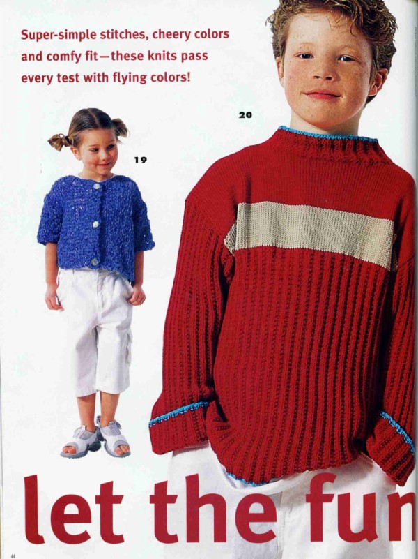 Легкое вязание в семейном кругу весна 03