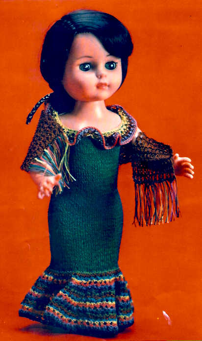 Spanish. Knitting for Dolls of the World by Fran Westfall(english)
