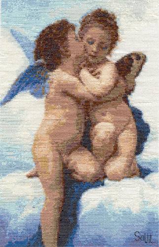 Небесный поцелуй. Мои работы