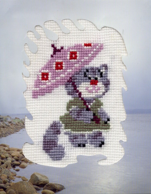 Мокрая кошка. В_Кошки  (Cats)