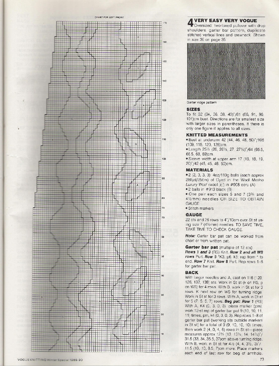 instr 3e, 4a. Вог зима 1989/1990