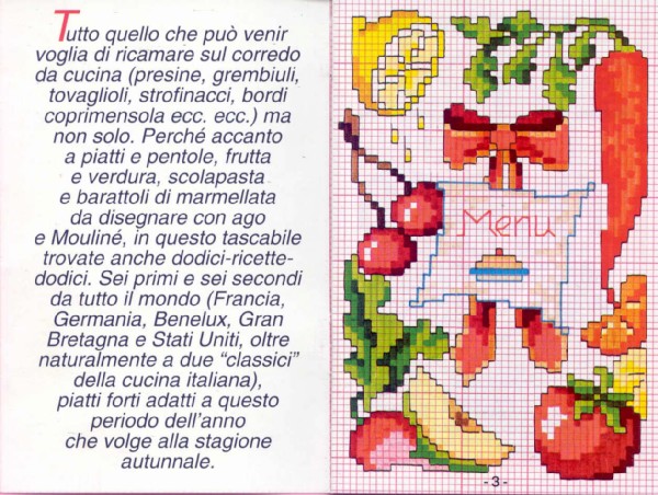 Kitchen_02. CROSS STITCH