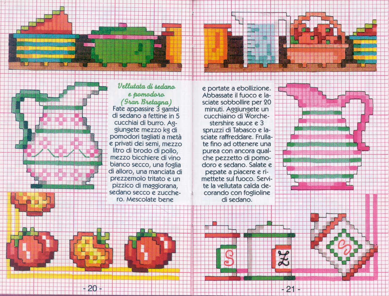 Kitchen_09. CROSS STITCH