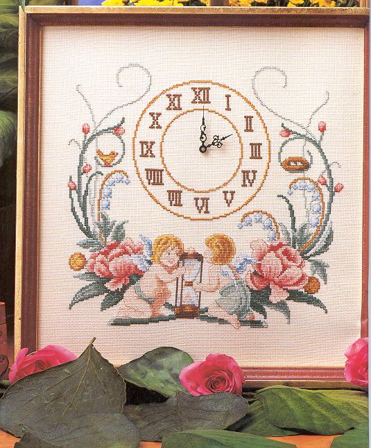 reloj con angeles. relojes