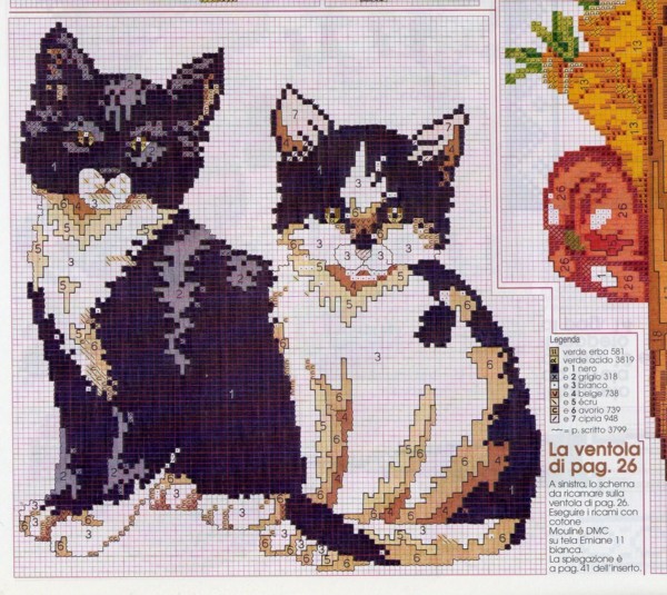 Color = Ancor. С_Кошки (Cats)