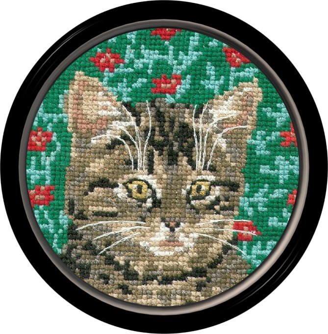 Кот подушечный. В_Кошки  (Cats)