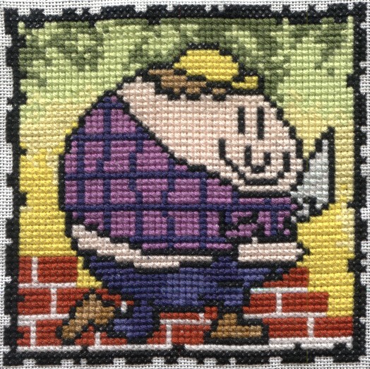 Barry the Brickie. Мои вышивки