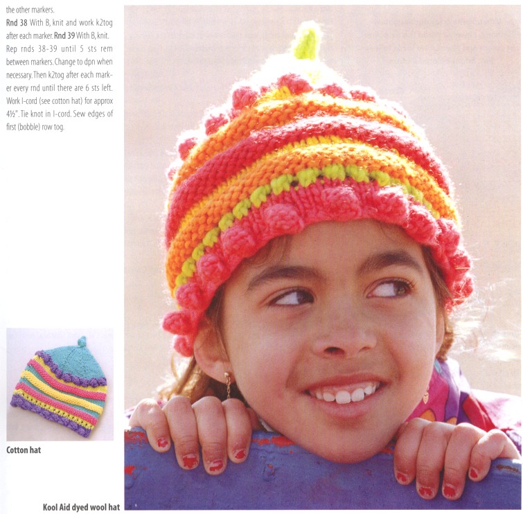 Фруктово-ягодные и другие забавные шапочки № 2