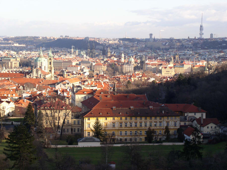 Вид на Прагу. Прага