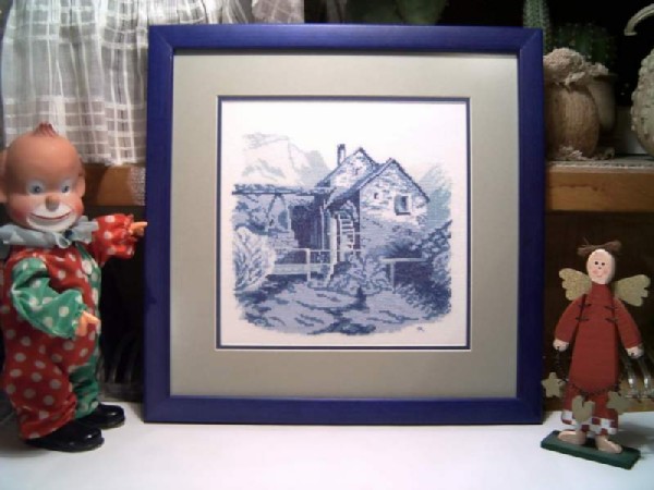 Голубая водяная мельница (Ю. и Е. Жук). Мои работы