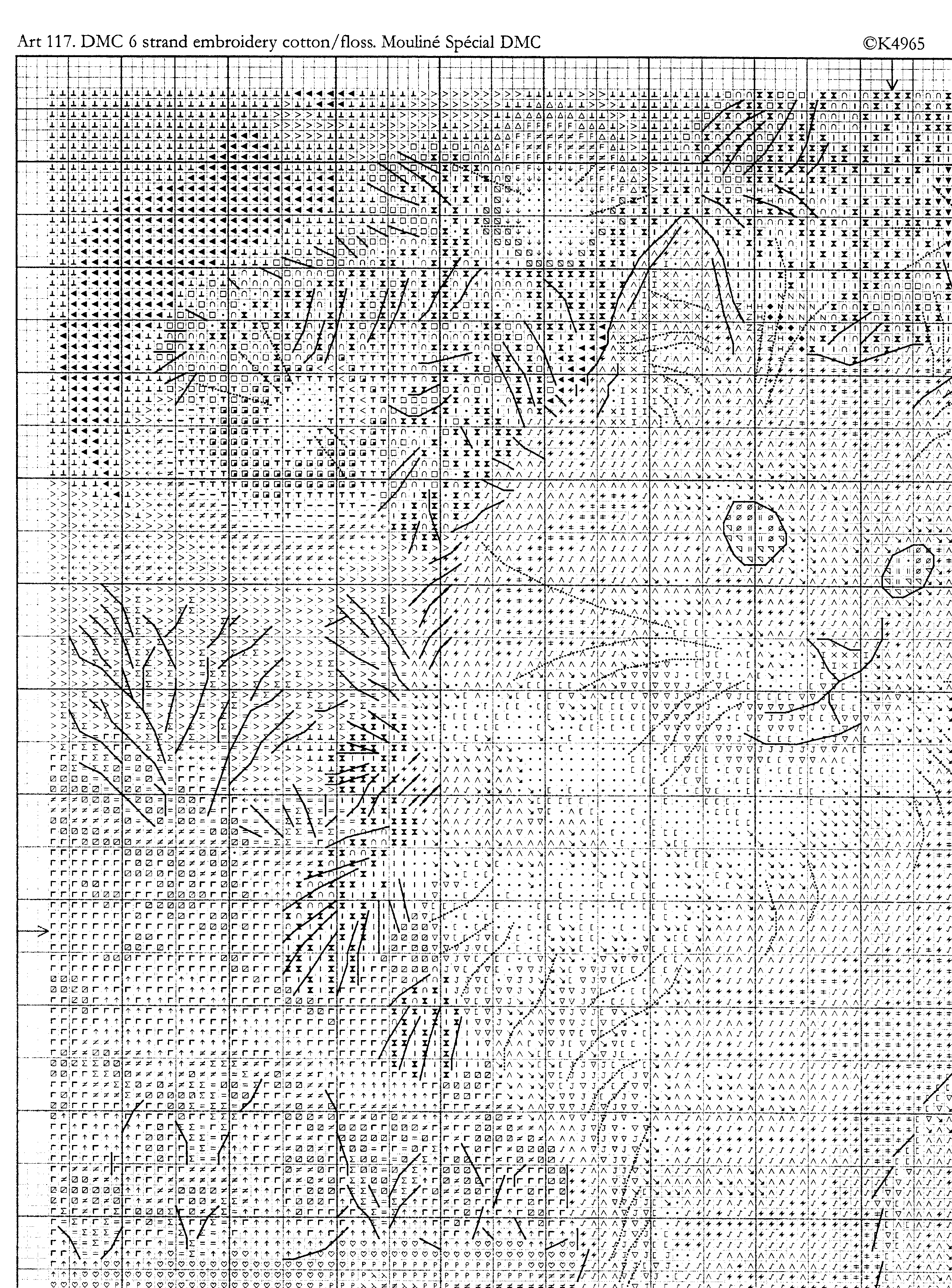 1. DMC 'Christmas Cat'