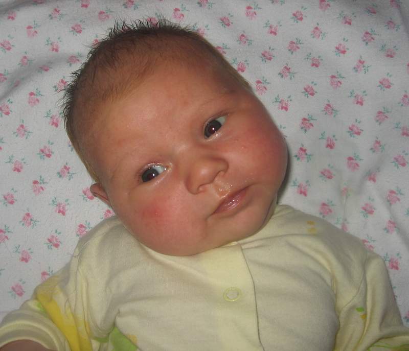 месяц!. Настенька (первый год)