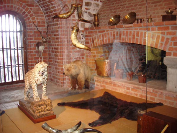 Музей внутри замка.. Тракай. Август 2005 г.