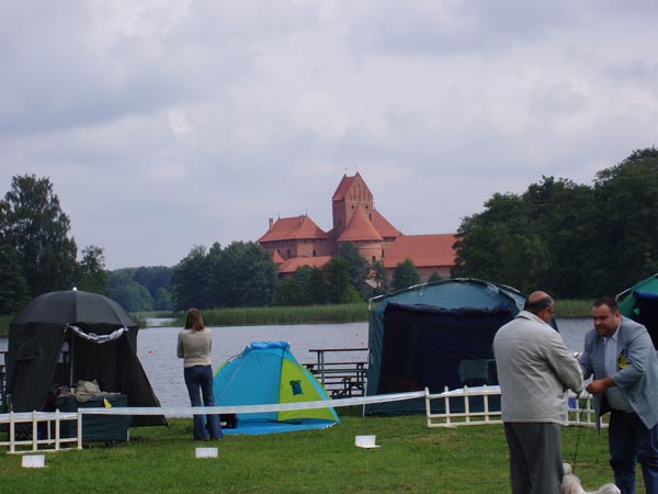 Выставка.. Тракай. Август 2005 г.