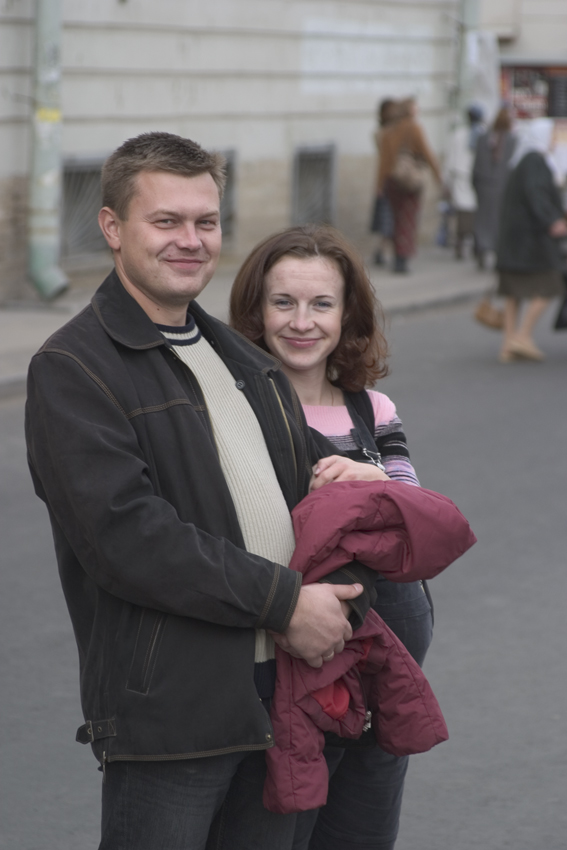 Витек с Танюшкой. Питер